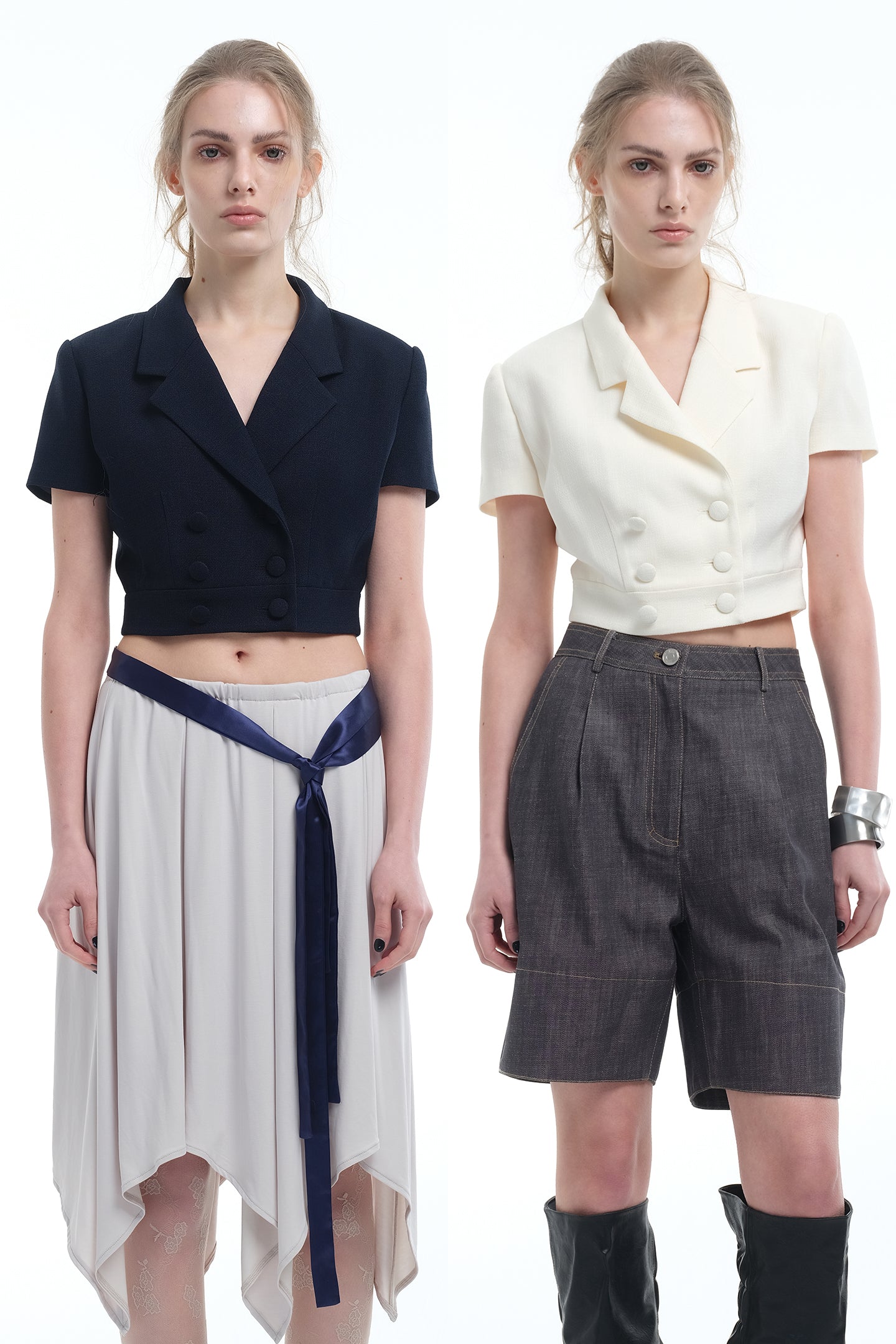 8ght 8ghts ‘Yehua’ Chanel-style cropped blazer